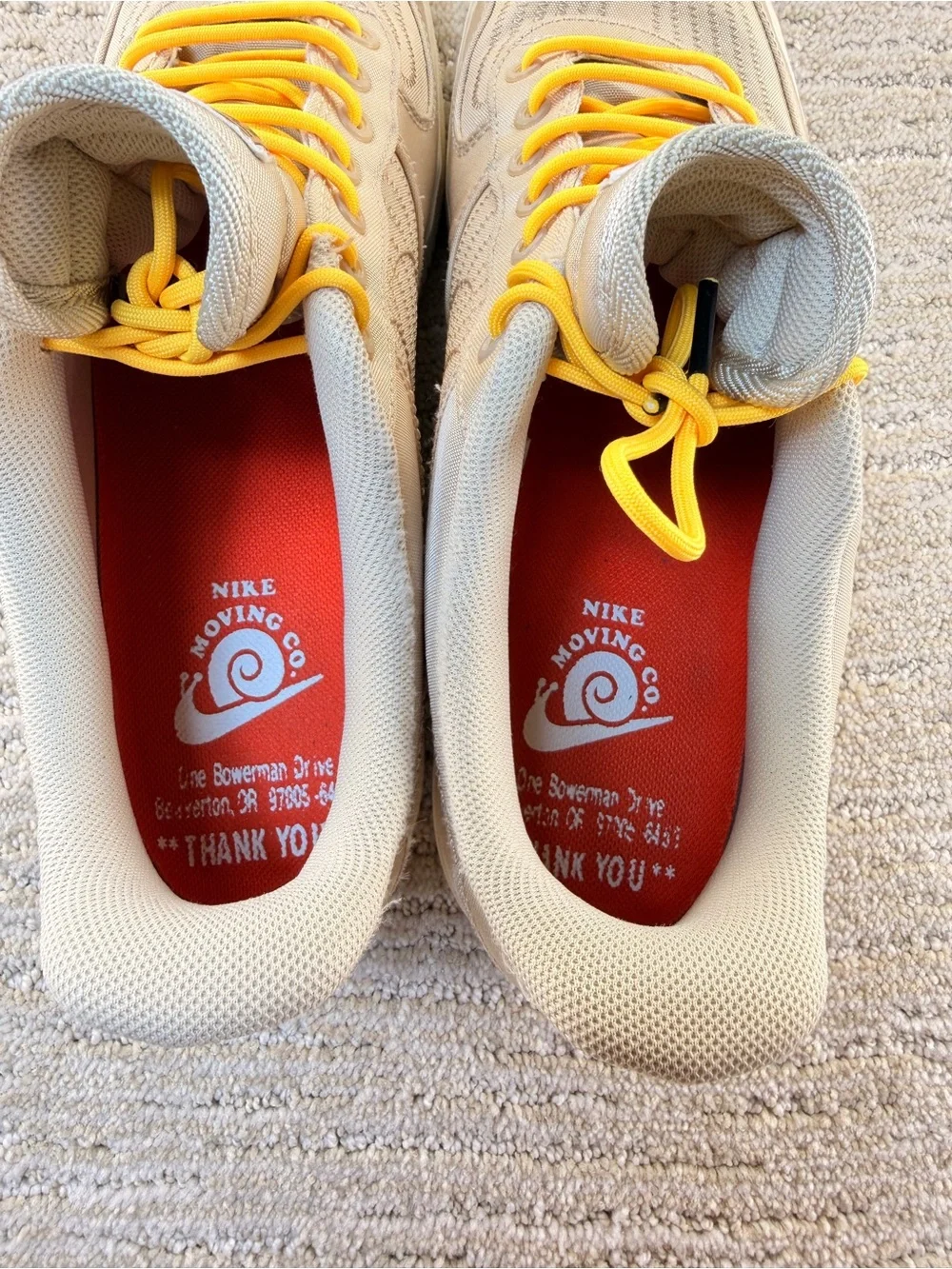 Nike Air Force 1 07 LV8 Moving Company Sanddrift Sneakers